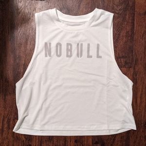 NOBULL Crop Tank White NWOT